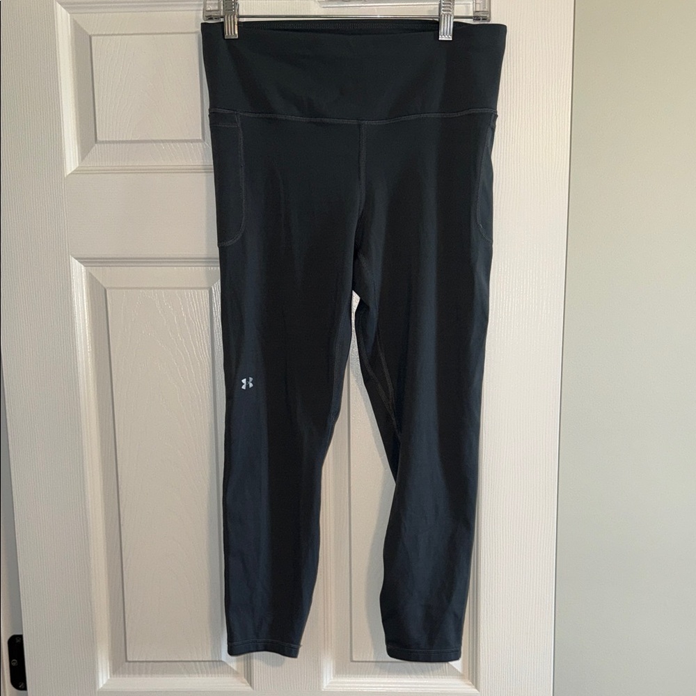 Under Armour Grey Mid-Rise Leggings